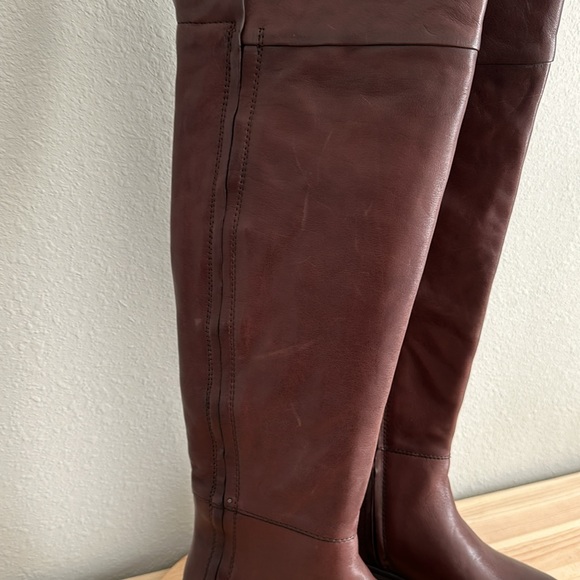 Franco Sarto Medium Calf Leather Tall Shaft Boot - Battina - Picture 5 of 10